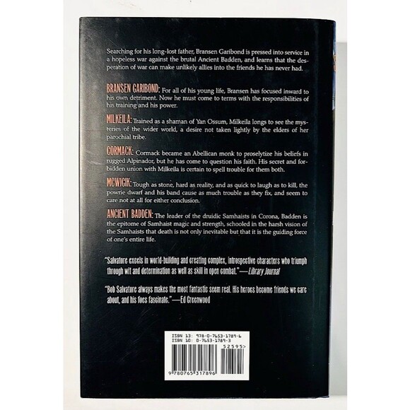 SIGNED ~ THE ANCIENT by R.A. Salvatore (2008, Hardcover) 1st/1st w/Interview CD - Picture 2 of 5